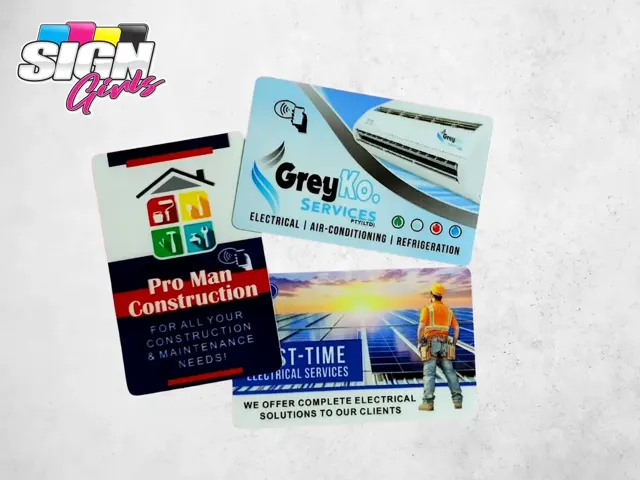 NFC digital business cards for construction and service companies